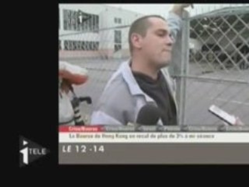 Délégué CGT contre sarko