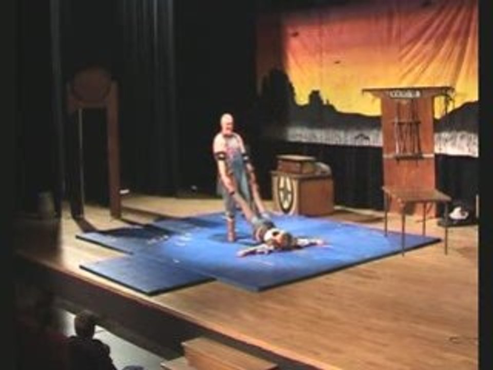 1pact clown catch sketch "Calamity Jane" creation 1pact 2008