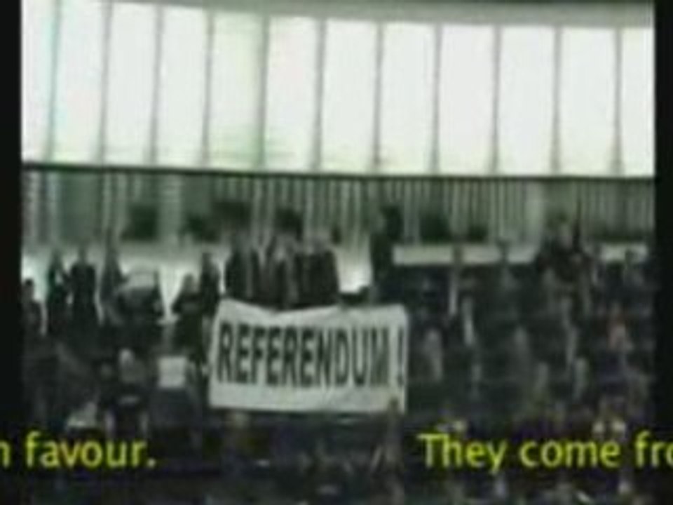 Révolte des parlementaire européen contre lisbonne