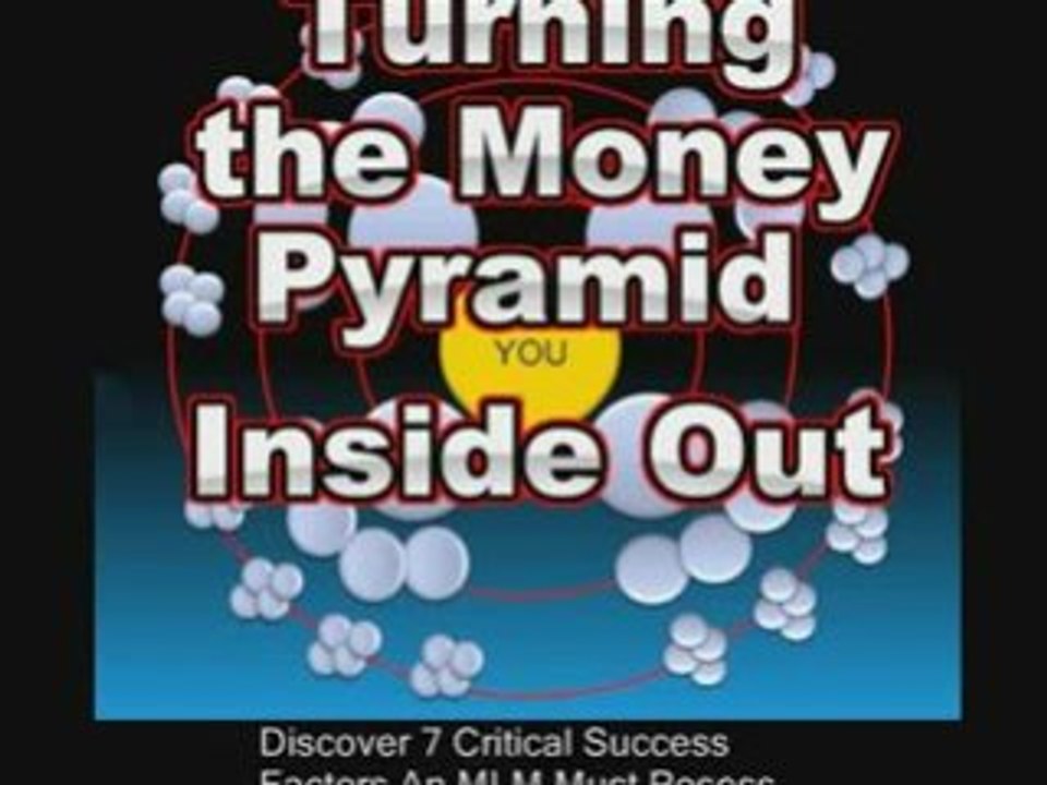 Flip the pyramid and let the money spill out