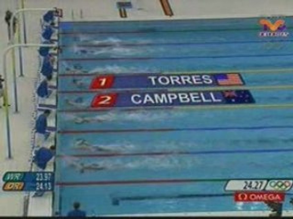 50 LIBRES DAMAS SEMI FINAL  2 BEIJING 2008