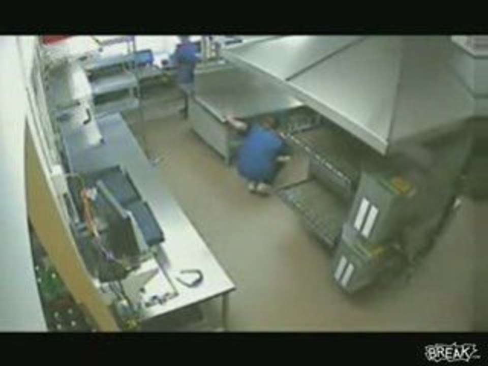 Régis a la pizzeria