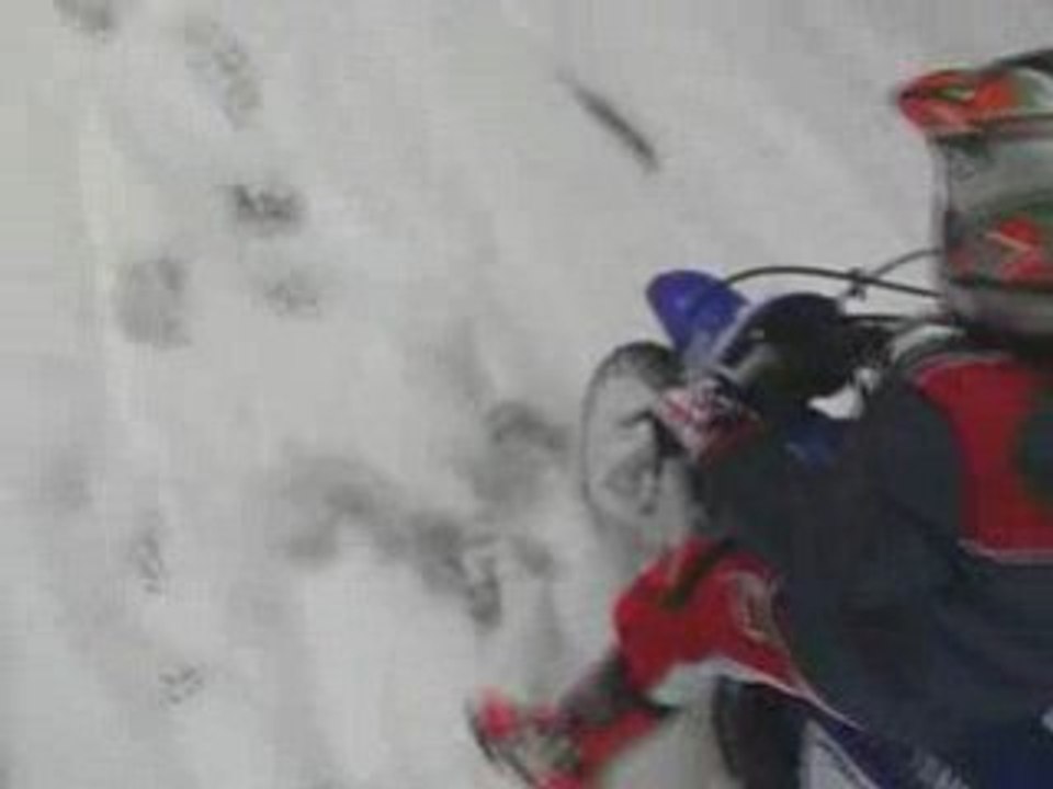 la Neige en moto c'est nul!