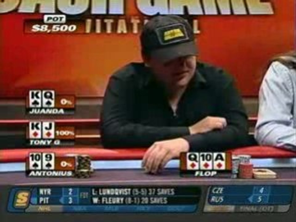 Poker - Tony G Flops Royal Flush