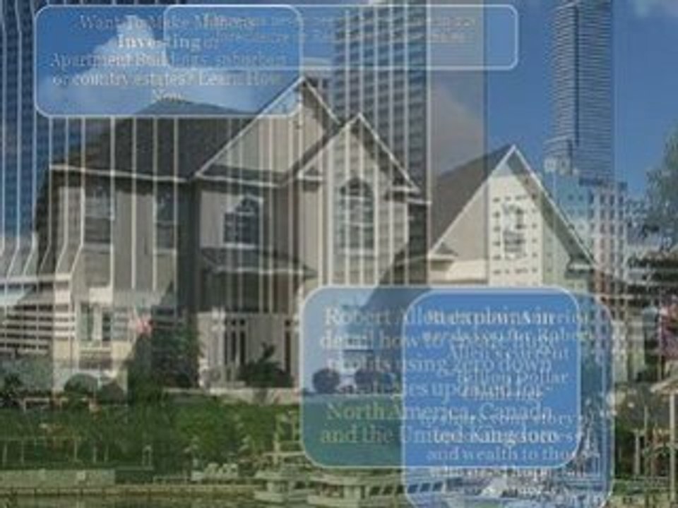 Zero Down Forclosure Deals in Real Estate Canada UK and USA