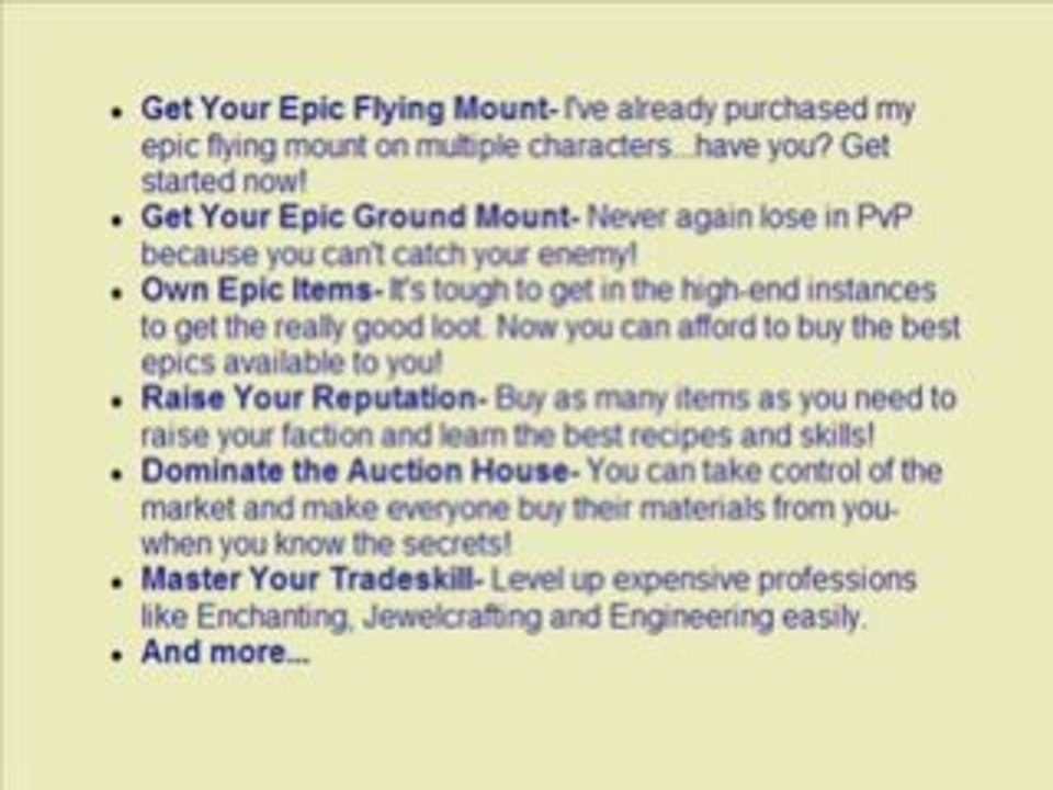 Get Worl of Warcraft Gold Easily and Legally