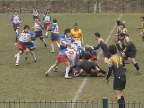 Rugby Cadets millau 2 mi-temps