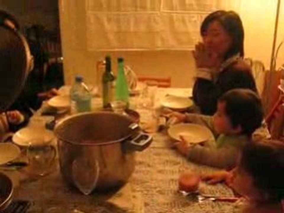 わいわい夕食