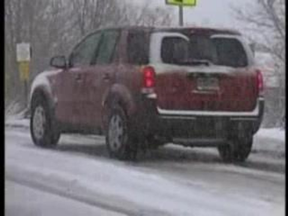 accident car neige