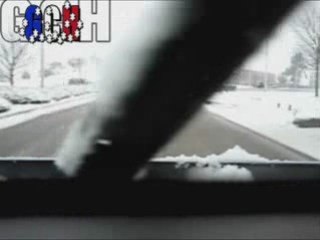 GIORGIO CONDUIT SUR LA NEIGE FEVRIER 2009