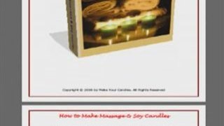 Candle making - how to make candles at home. Votive ...