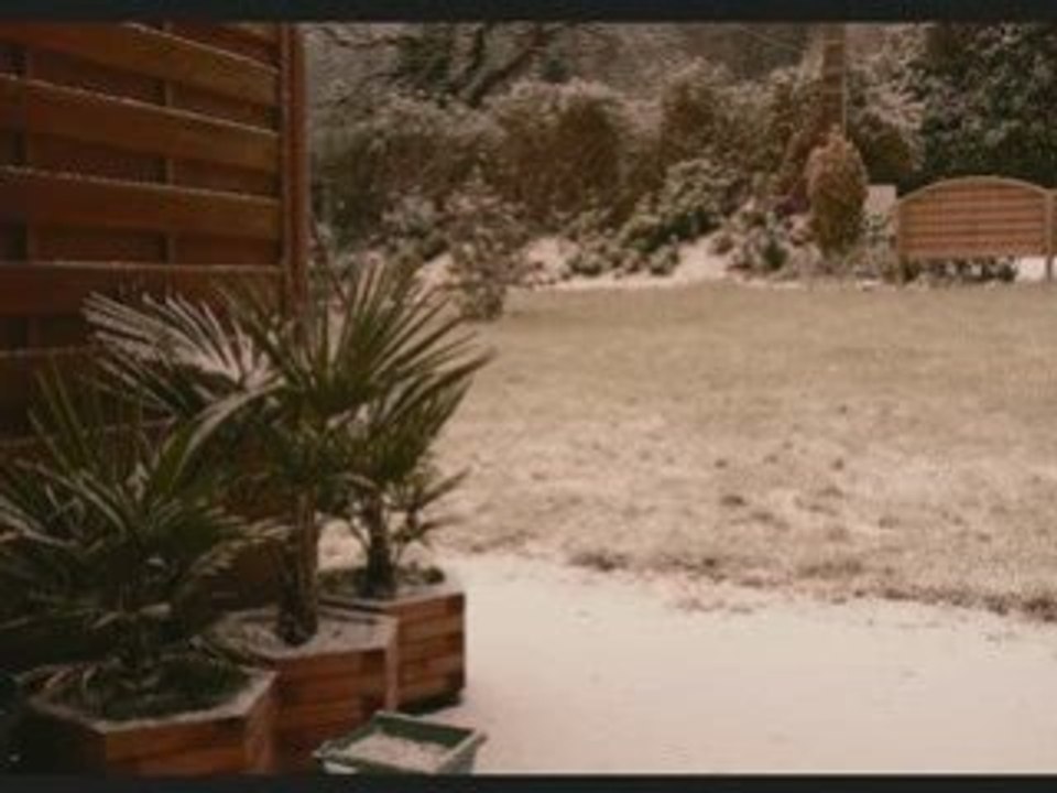 Film neige sur Quimper 3 février 2009