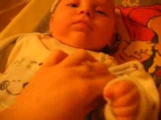 Timéo sorti de bain