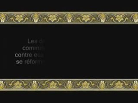 Sourate 4 An-Nissa ( LES FEMMES ) versets 1 à 28