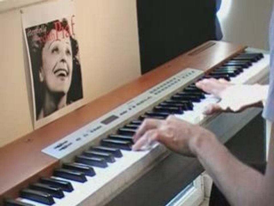 Je ne veux pas travailler (Edith Piaf) Piano
