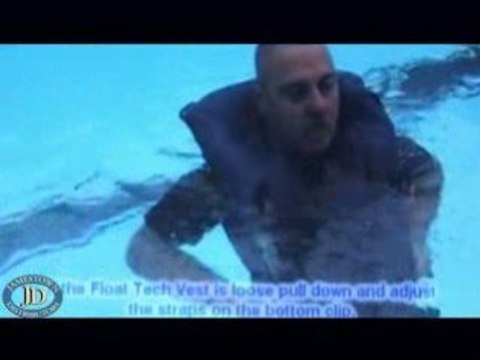 The Float-Tech Life Vest in Fully Automatic Use