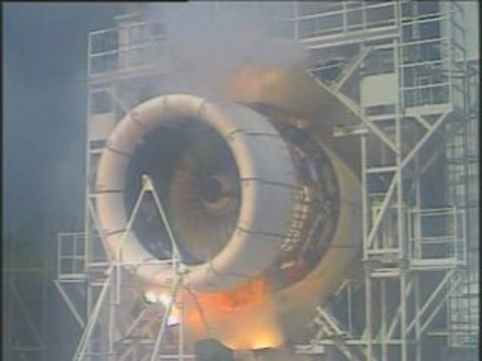 airplane engine testing