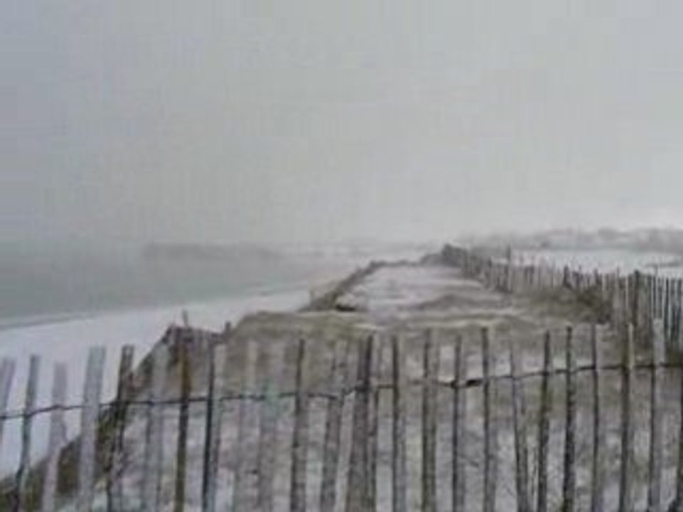 tempete de neige a kerlouan (finistere nord) 3 fevrier 2009