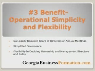 Georgia Limited Liability Company