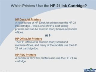 HP 21 Ink Cartridges