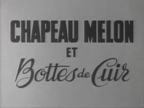 CHAPEAU MELON ET BOTTES DE CUIR