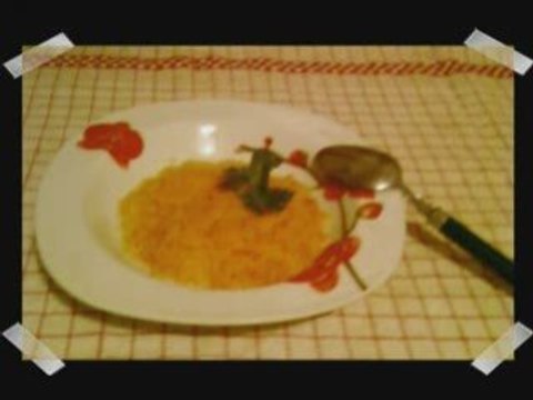 Purée de carottes sauvages