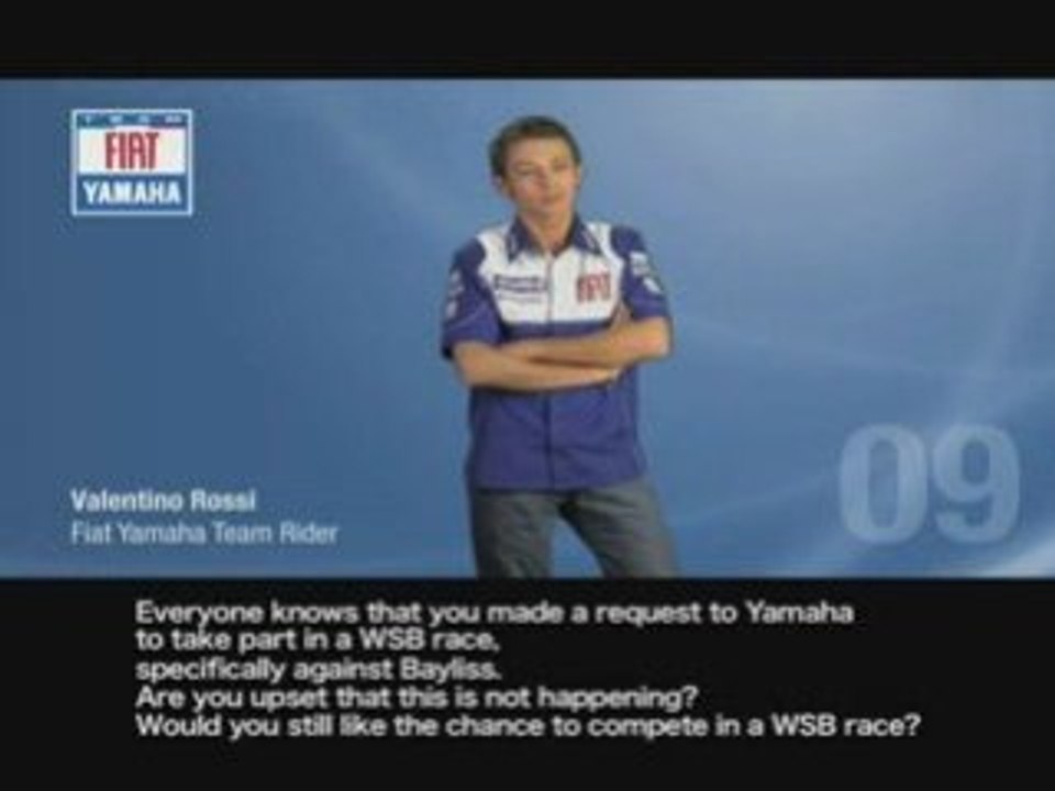 Yamaha Prezentare Rossi