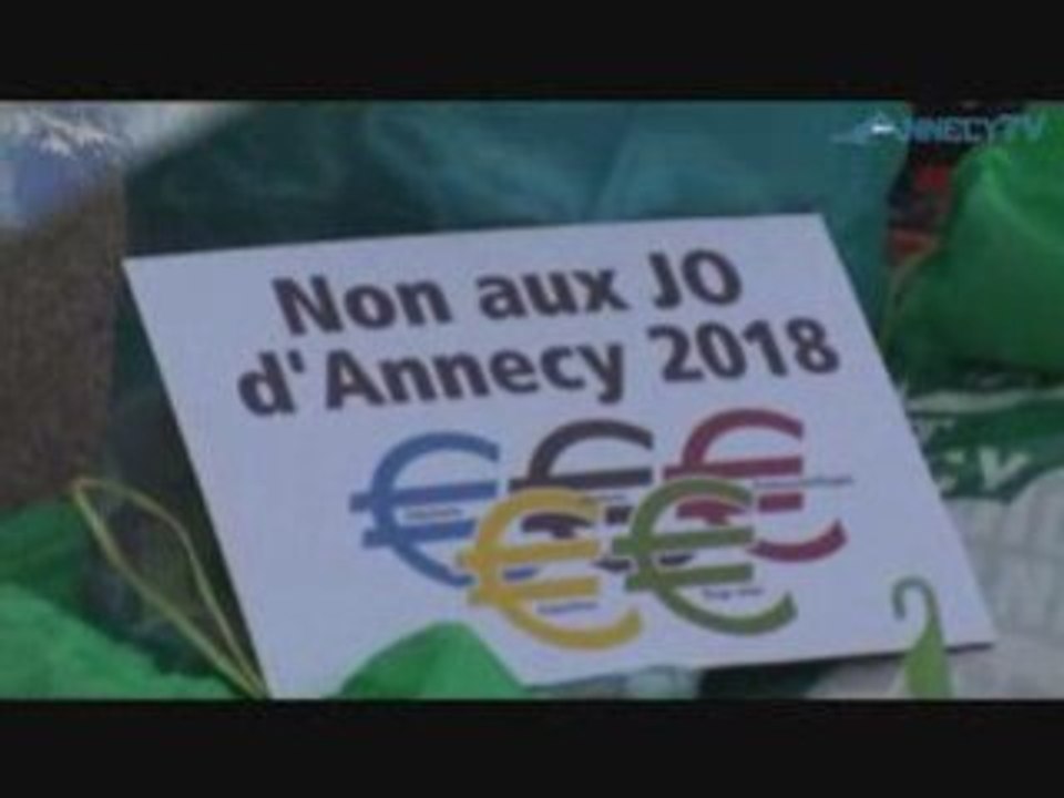 Comité anti jeux olympiques 2018 à Annecy