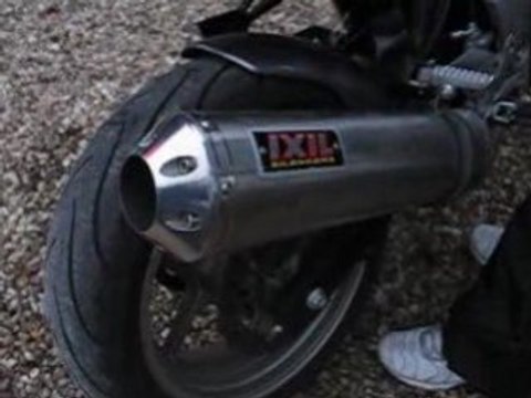 Z 750 K7 ixil chicane vs sans chicane