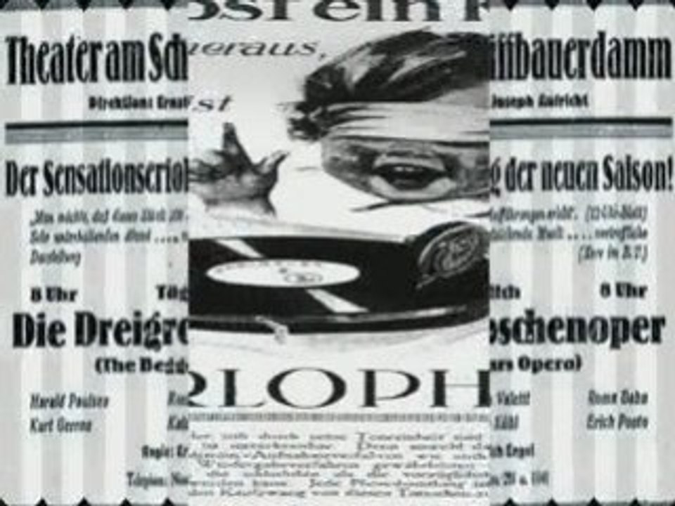 MORITAT - Mack the knife - Haller Revue Jazz Orchester 1929