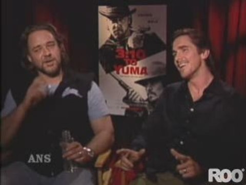 3:10 to Yuma / Interview : Christian Bale & Russell Crowe #3