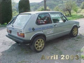 Golf 1 VH montage Ca y est , elle est prete
