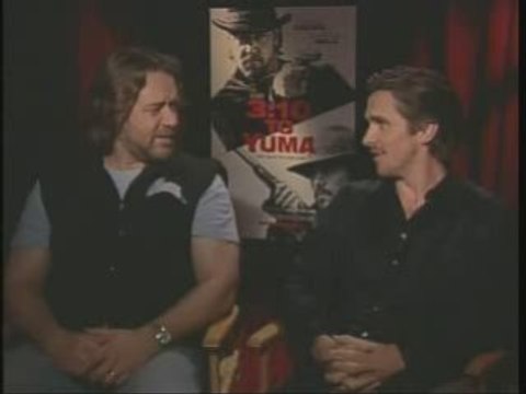 3:10 to Yuma / Interview : Christian Bale & Russell Crowe #5