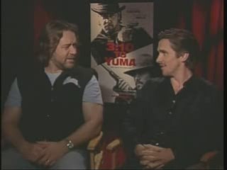 3:10 to Yuma / Interview : Christian Bale & Russell Crowe #5