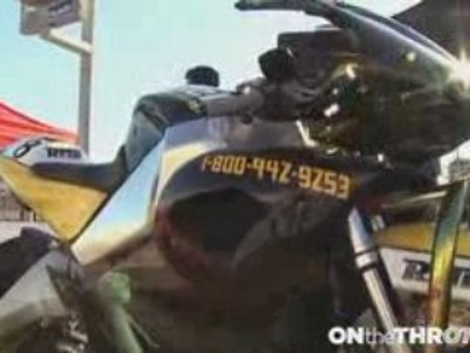 David McGrath with Buell at Daytona Dunlop Tire Test 08