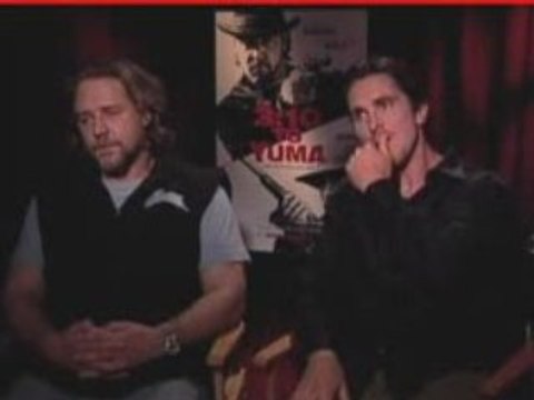 3:10 to Yuma / Interview : Christian Bale & Russell Crowe #8