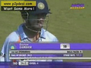 www.p2pdesi.com 3rd ODI SriLanka Vz India 31st Jan HQ