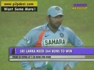 www.p2pdesi.com 3rd ODI SriLanka Vz India 31st Jan HQ Part 3