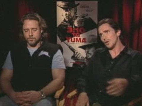 3:10 to Yuma / Interview : Christian Bale & Russell Crowe#11