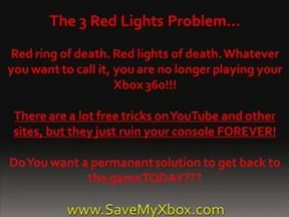 Xbox 360 Red Ring of Death - Fix Your Console Today