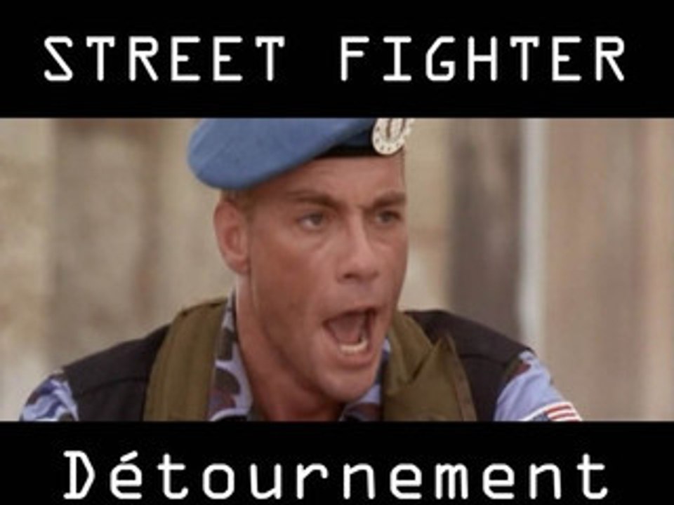 Van Damme clash - Street Fighter détournement