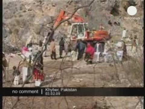 Destruction d'un pont dans le nord-ouest du Pakistan