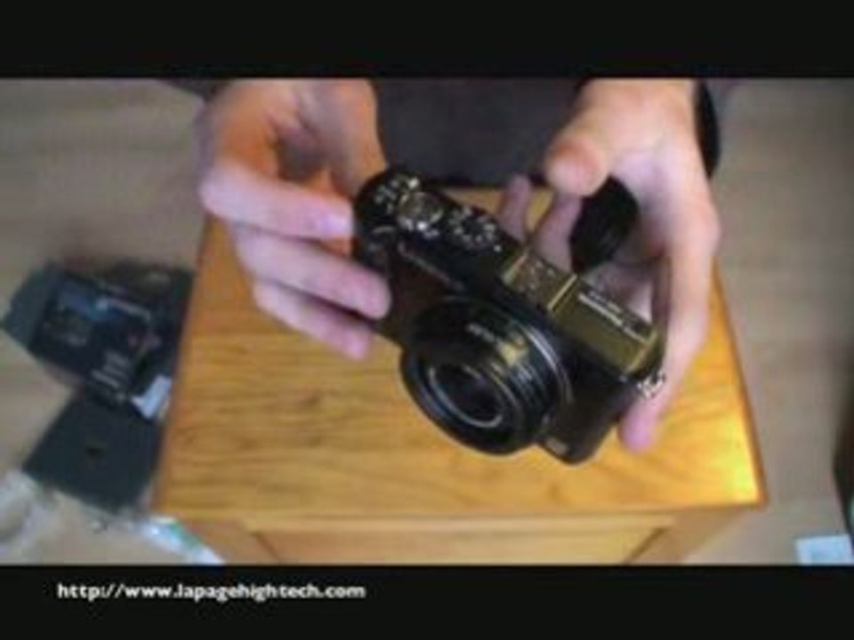 Déballage du Panasonic DMC-LX3