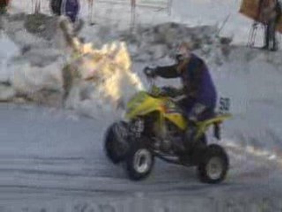 Trophée de quad sur glace 2007
