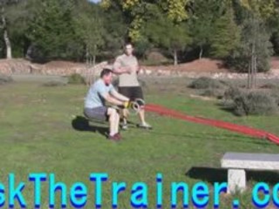 Power Sled Full Body Workout  Rows, Squats, Push-ups Burpees