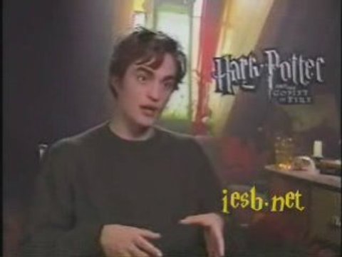 Robert pattinson Harry Potter interview iesb.net