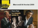 Bernard-Henri Lévy défend Bernard Kouchner pierre pean