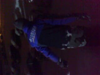 Salto avant dans la neige