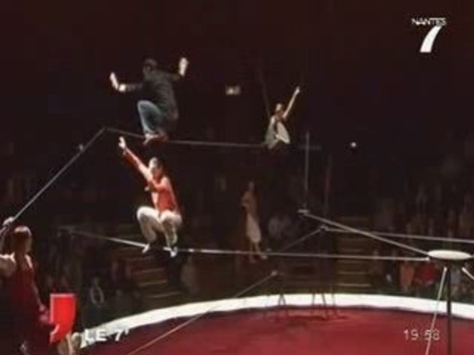 Cirque : "Le fil sous la neige" au Grand T à Nantes