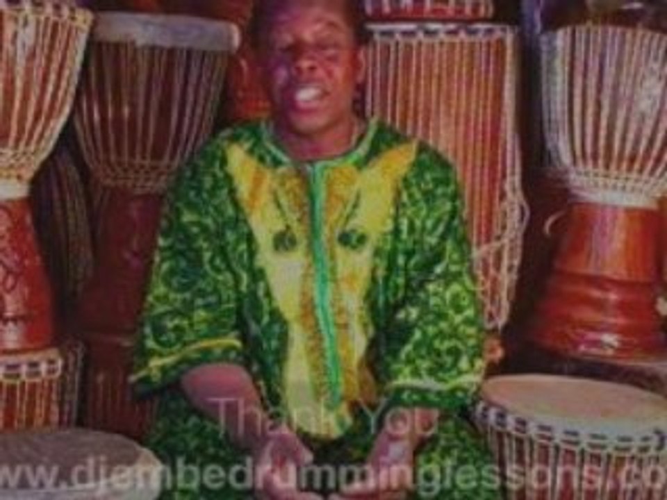 Djembe Drumming Teacher says Thank You for your Kind Words